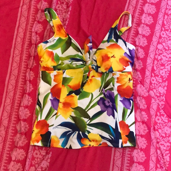 Caribbean Joe Other - 🛍Final price!!!! Long floral swim top